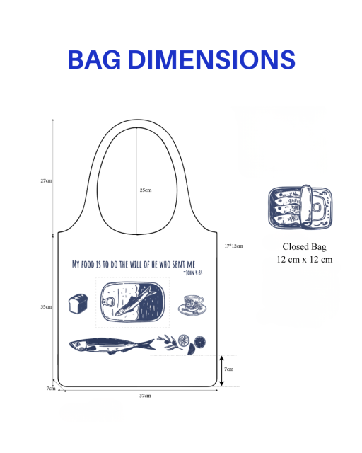 Foldable Pocket Tote Bag - image 3