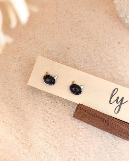 Hypersthene Earrings Collection · 金运石耳饰系列 - image 6