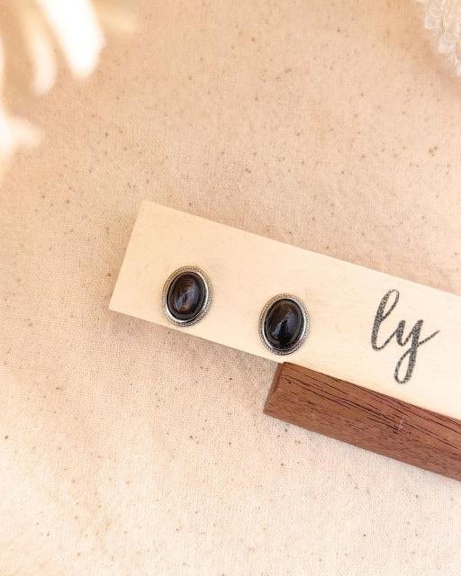 Hypersthene Earrings Collection · 金运石耳饰系列 - image 4