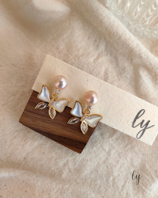 Pearl Earrings Flower Collection · 珍珠耳饰花系列 - image 3