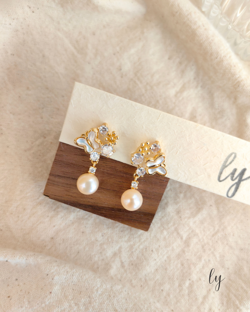 Pearl Earrings Flower Collection · 珍珠耳饰花系列 - image 4