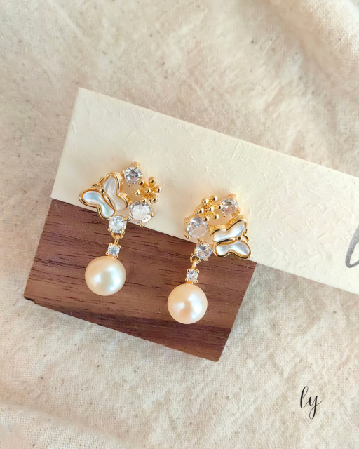Pearl Earrings Flower Collection · 珍珠耳饰花系列 - image 5