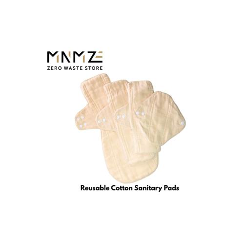 Reusable Cotton Sanitary Pad with Waterproof Layer - image 3
