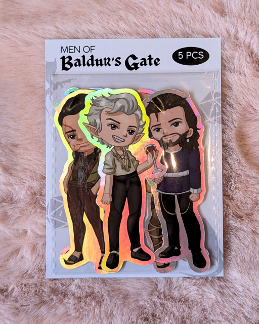 Men of BG3 Sticker Bundle (Pack of 5) - image 2