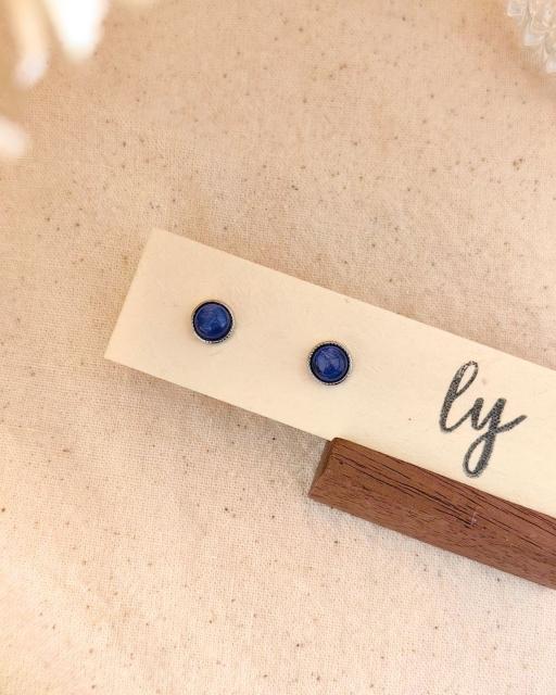 Kyanite Earrings Collection · 蓝晶石耳饰系列 - image 3