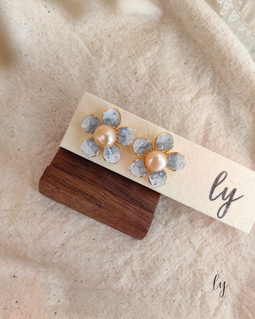 Pearl Earrings Flower Collection · 珍珠耳饰花系列 - image 9