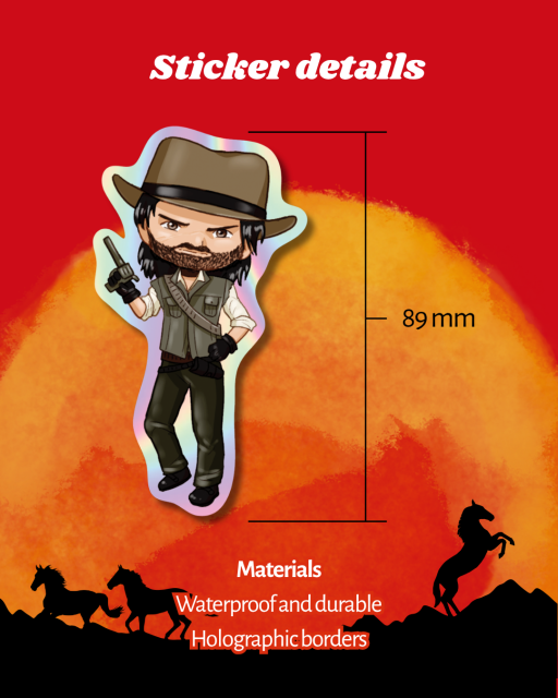 RDR Sticker Bundle (Pack of 3) - image 6