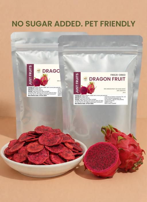 [Just Fruit] Freeze Dried Grand 5 Fruit Collection (Strawberry, dragon fruit, peach, kiwi, coconut) - image 3