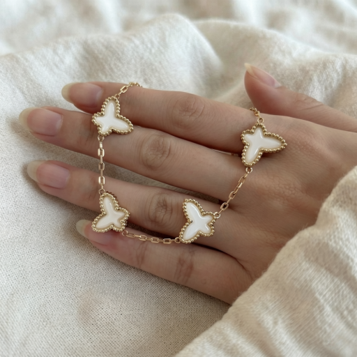 Celeste Butterfly Embrace Bracelet - image 3