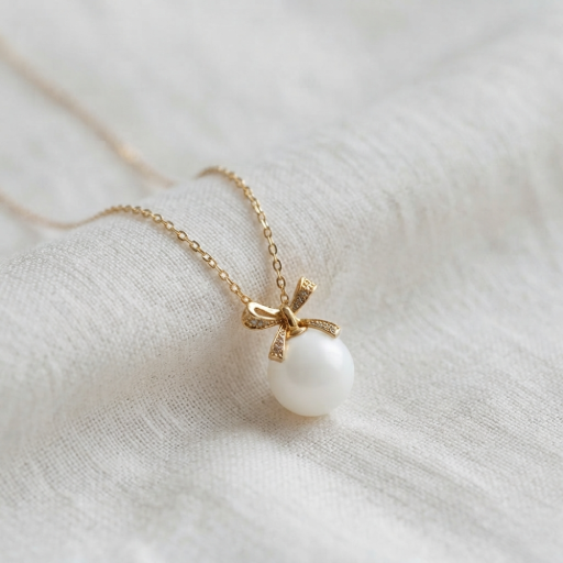Celestial Ribbon Breast Milk Keepsake Pendant - image 2