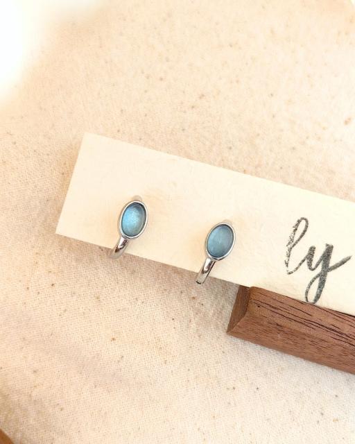 Aquamarine Earrings Collection · 海蓝宝耳饰系列 - image 9