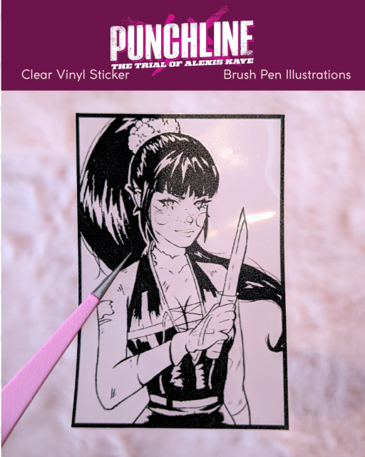 Women of DC Clear Vinyl Stickers - image 3