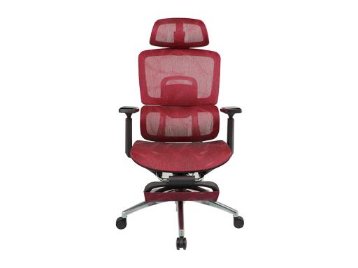 Executive Chair Mesh with Footrest Black - image 3