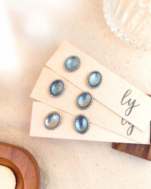 Aquamarine Earrings Collection · 海蓝宝耳饰系列 - image 1