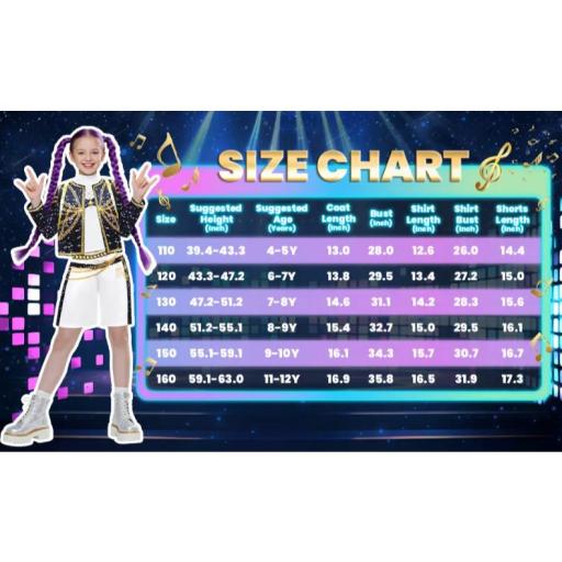 KPop Demon Hunters Mira Rumi Zoey Outfits Movie Cosplay Costume Virtual Idol Movie Cosplay for Girls Kids Halloween - image 2