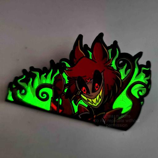 Sinner's Eyes Enamel Pin - image 2