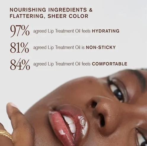 AMI COLE Hydrating Lip Treatment Oil in Bliss (Subtle Light Pink) 4.5ml - image 5