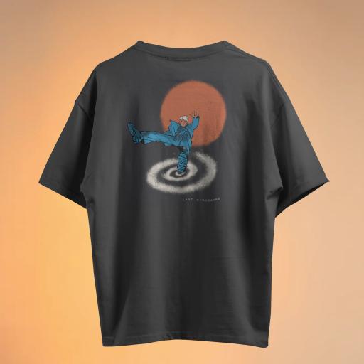 GALAXY Black  T-Shirt - image 2