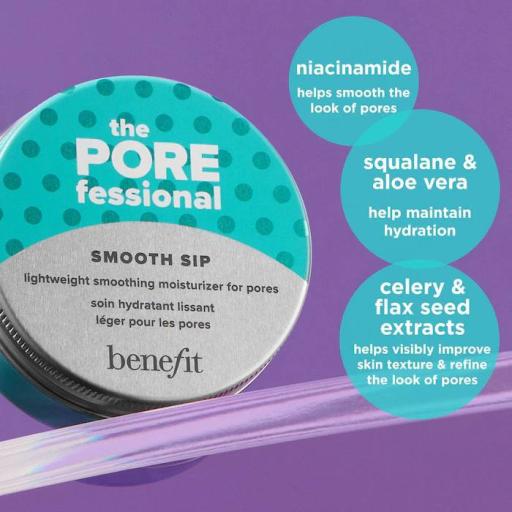BENEFIT COSMETICS The Porefessional Smooth Sip Lightweight Moisturizer 10ml - image 4