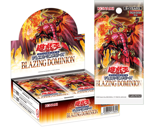 BLAZING DOMINION 重量サーチ済み　354パック Yu-Gi-Oh! Blazing Dominion [Asia EN]