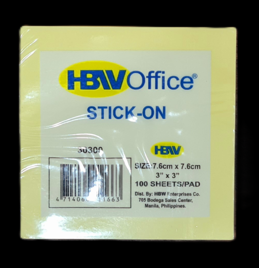 HBW Sticky Note 3x3 Pastel Colors - image 6