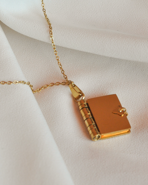 Plain Booklet Necklace ( PRE ORDER ONLY ) - image 3