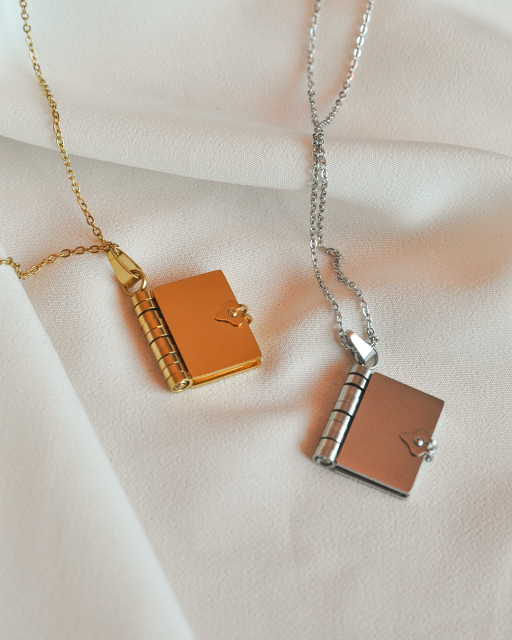 Plain Booklet Necklace ( PRE ORDER ONLY ) - image 2