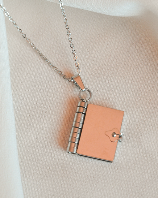 Plain Booklet Necklace ( PRE ORDER ONLY ) - image 4