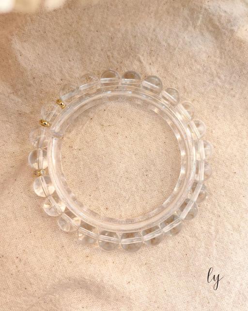 白水晶手串 · Clear Quartz Bracelet - image 1