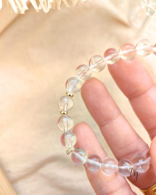 白水晶手串 · Clear Quartz Bracelet - image 2