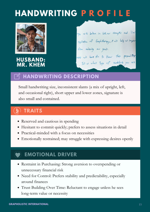 (eBook) Behind Consumer Purchases: Case Studies of Handwriting Insights - image 6