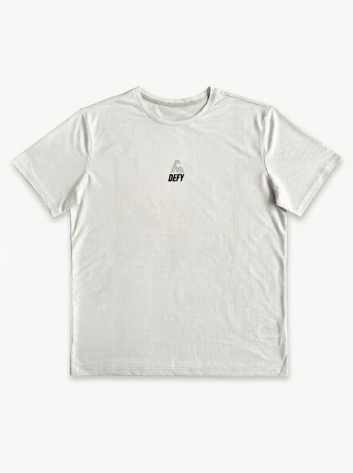 Defy Wear x ASAS Light Grey Tee - image 1