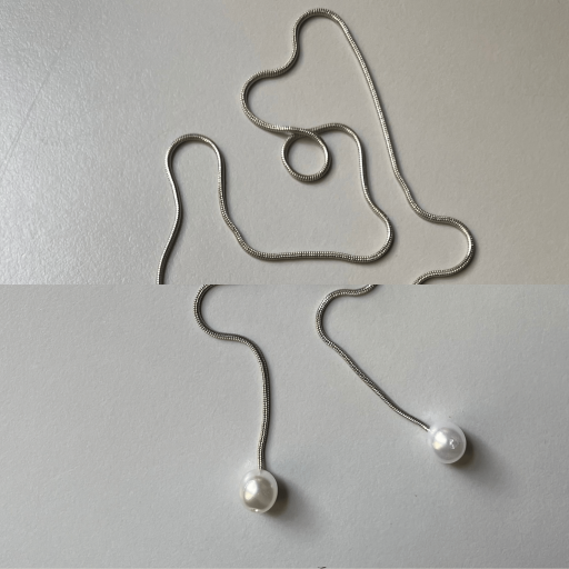Clay Orchid Necklace - image 4
