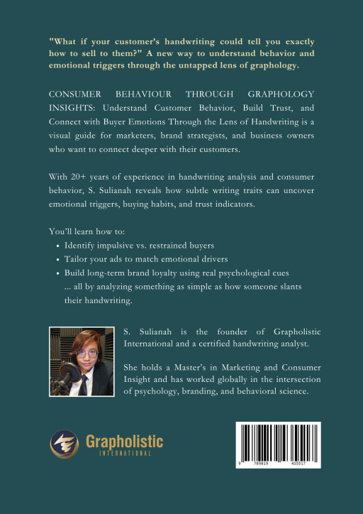 (eBooks Bundle) Consumer Behaviour through Graphology Insights + Case Studies Vol.1 - image 6