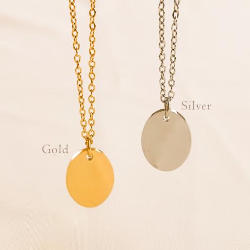 Oval Necklace - image 2