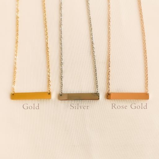 Rectangle Necklace - image 2