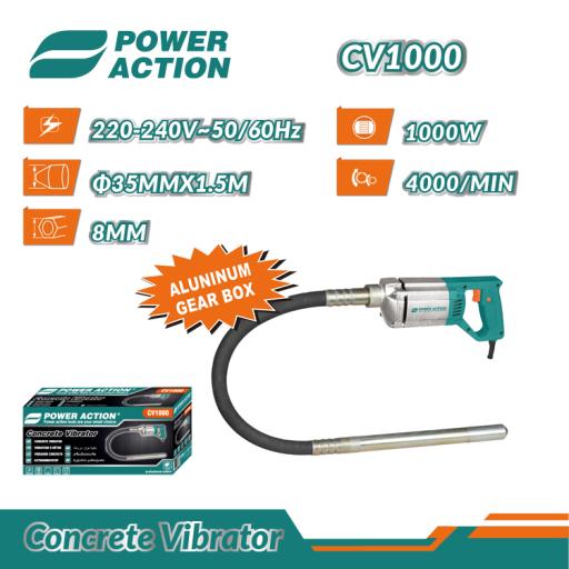 Power Action CV1000 Concrete Vibrator - image 2