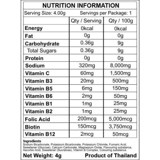 DEVER Electrolyte Salt Effervescent Tablet - Mix Berry & Orange Flavour (Bundle) - image 7
