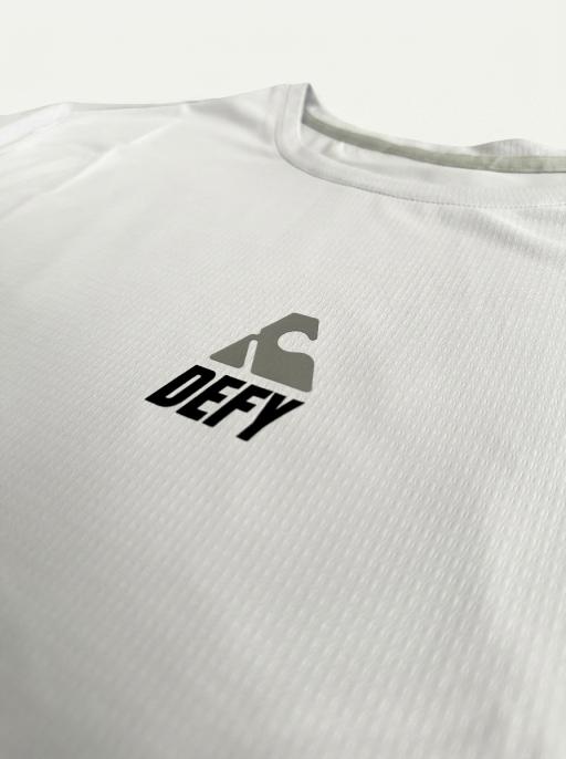 Defy Wear x ASAS Light Grey Tee - image 6