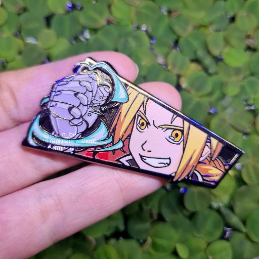 Alchemist's Eyes Enamel Pin - image 1