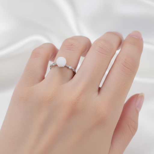 Ellie Minimalist Breast Milk Ring - image 3