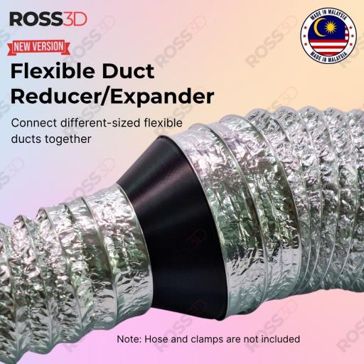 ROSS3D 4"-6" Ventilation Duct Reducer / Adapter - image 3