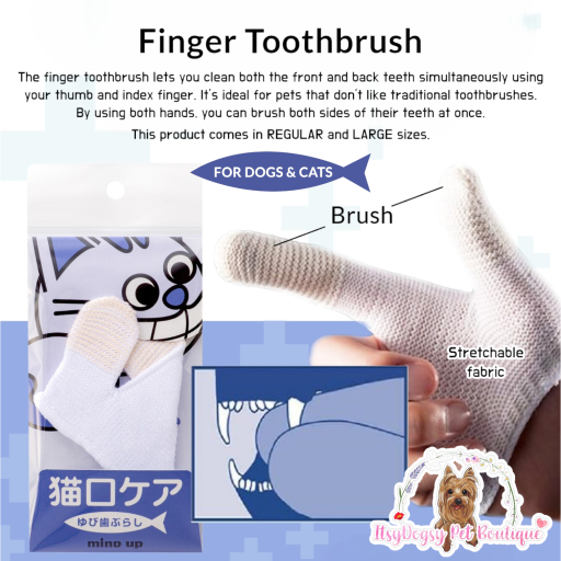 Mind Up NYANKO CARE Finger Toothbrush For Cats - image 2