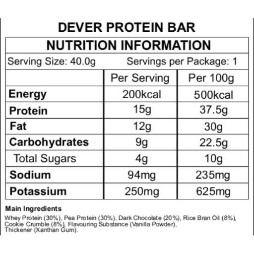DEVER Clean60 Protein Bar - image 4