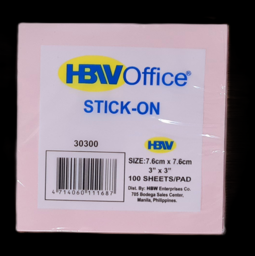 HBW Sticky Note 3x3 Pastel Colors - image 4