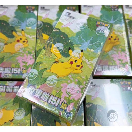 Pokemon TCG S-Chinese Collection 151C Vol.4 Gather Jumbo Booster Box — Vol.4 “Gather” (15 Packs, Factory Sealed) - image 2