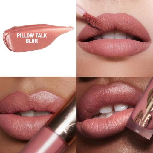 CHARLOTTE TILBURY Airbrush Flawless Matte Lip Blur Liquid Lipstick in Pillow Talk - image 3