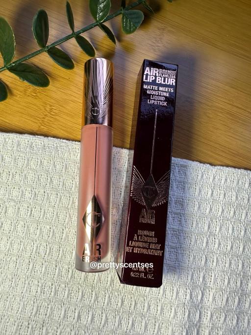 CHARLOTTE TILBURY Airbrush Flawless Matte Lip Blur Liquid Lipstick in Pillow Talk - image 2