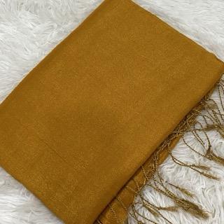 Mustard Yellow Tissue Saree - image 1