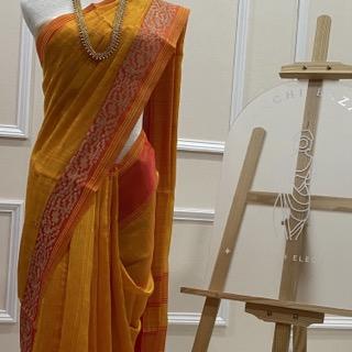 Dual Tone Jute Patti with Embroidery Work - image 2